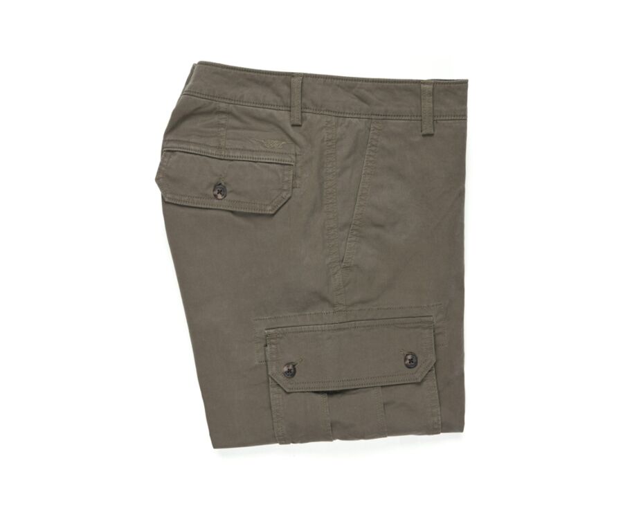 Bermuda cargo homme Taupe Foncé - CORBEN