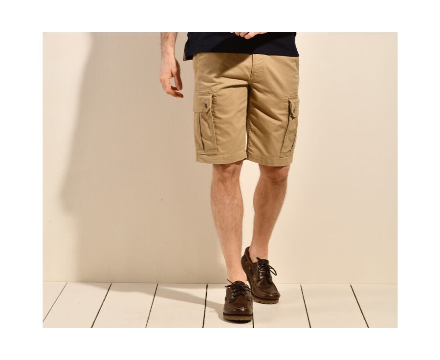 Bermuda cargo homme Désert - CORBEN