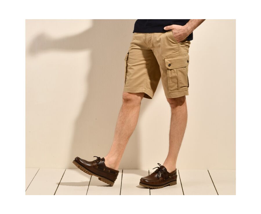 Bermuda cargo homme Désert - CORBEN