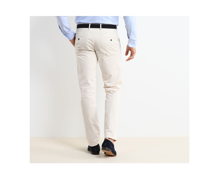 Pantalon chino homme Écru - KEATON