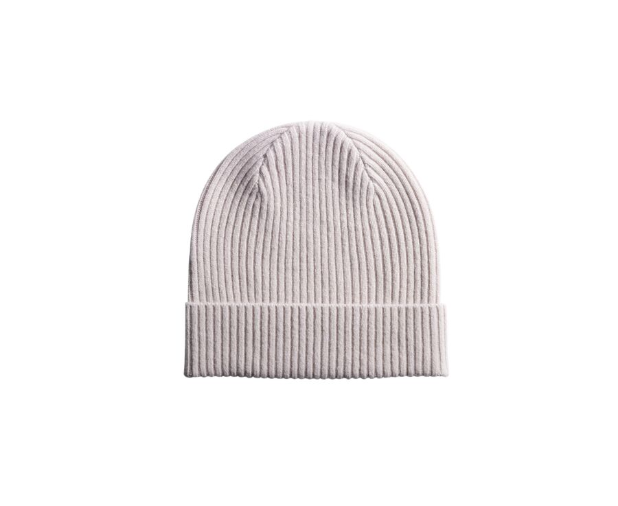 Bonnet laine homme Beige Clair - BENNETH