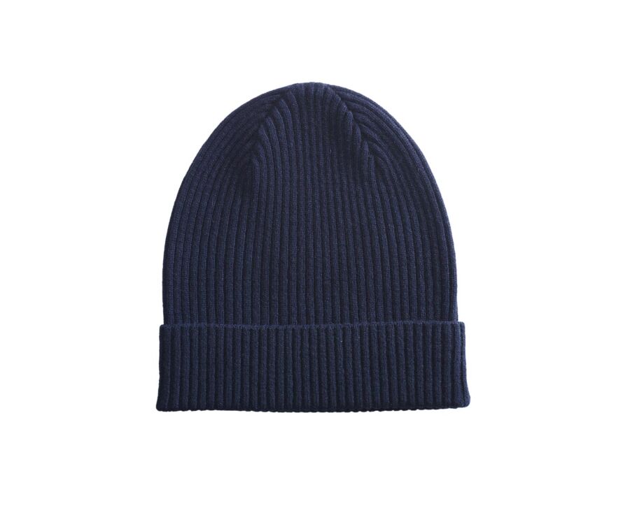 Bonnet laine homme Bleu marine - BENNETH
