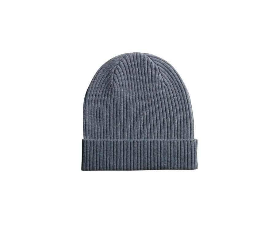 Bonnet laine homme Vert Chiné - BENNETH