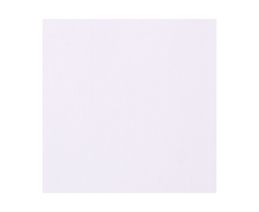 Chemise blanche coton popeline - Col italien - LUDOVICO CLASSIC