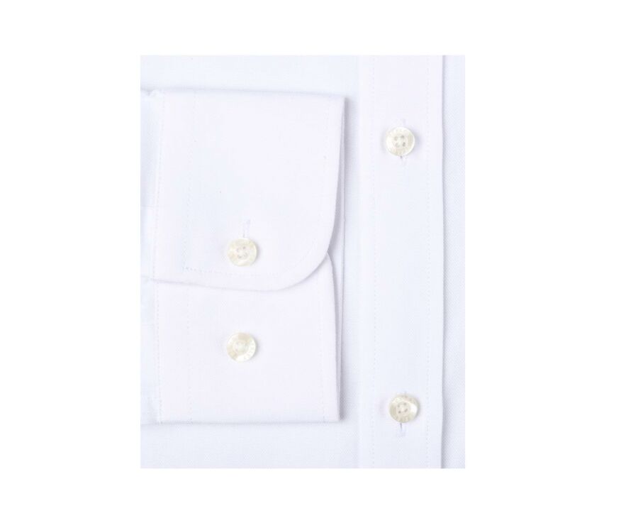 Chemise Oxford coton blanc - EVRARD