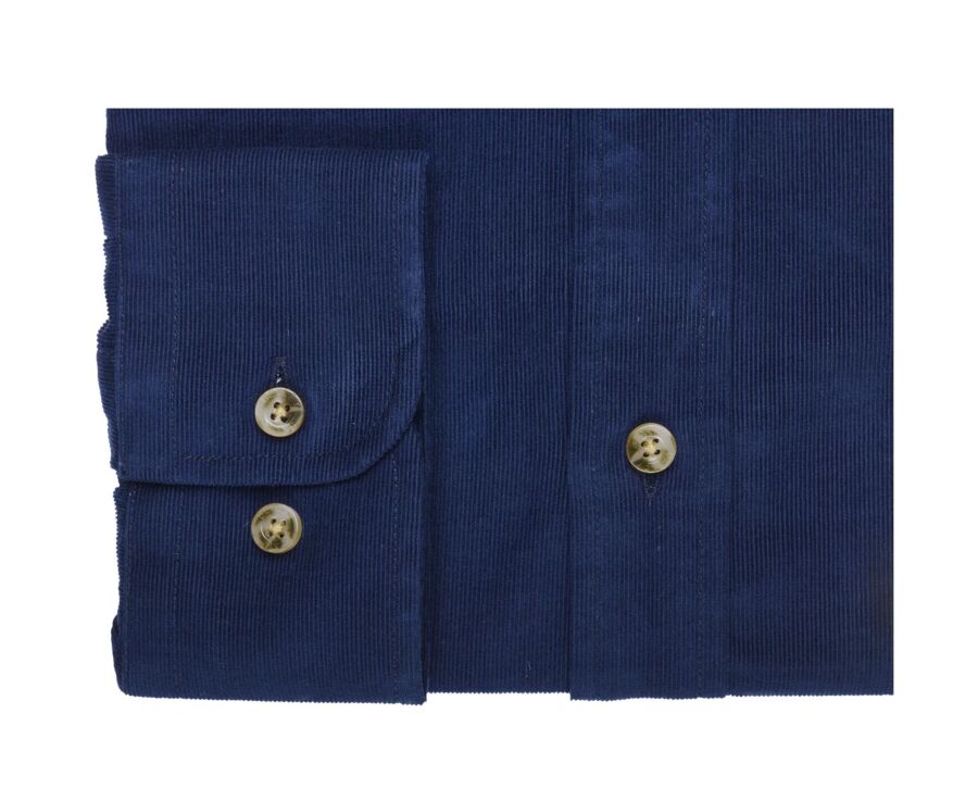 Chemise en velours Indigo - WAYNE