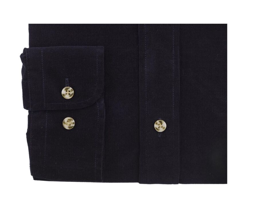 Chemise en velours Marine foncé - WAYNE