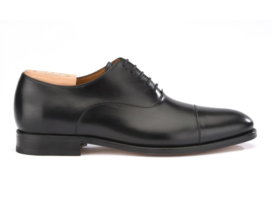 Richelieu homme Noir semelle cuir - WINFORD