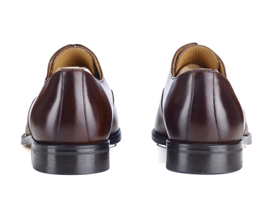 Richelieu homme Cognac Patiné semelle cuir - WINFORD