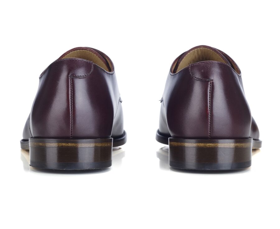 Derbies homme Bordeaux semelle cuir - DOVER