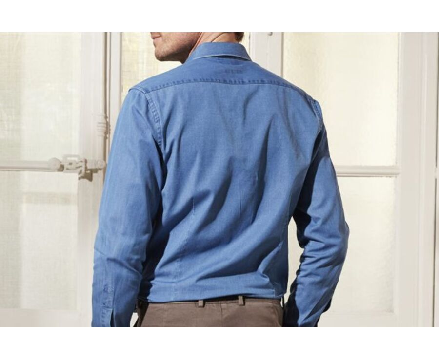 Chemise jean homme Denim - JACQUEMIN