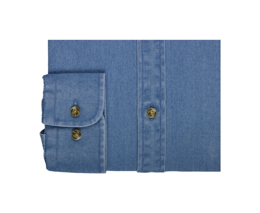 Chemise jean homme Denim - JACQUEMIN