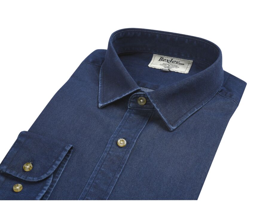 Chemise jean denim Indigo Foncé - JACQUEMIN