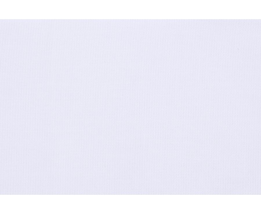 Chemise Blanche en coton - Col français - NORBERTIN