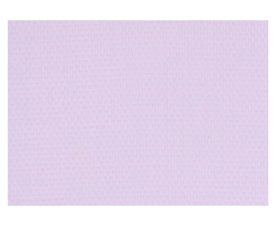 Chemise Oxford rose - Col italien - ERNESTO