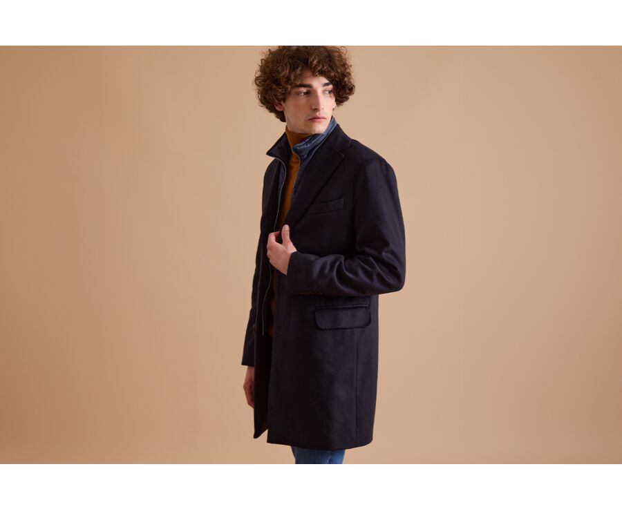 Manteau hiver bleu marine online