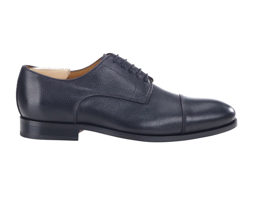 Derbies homme Noir Grainé semelle cuir - GILWELL