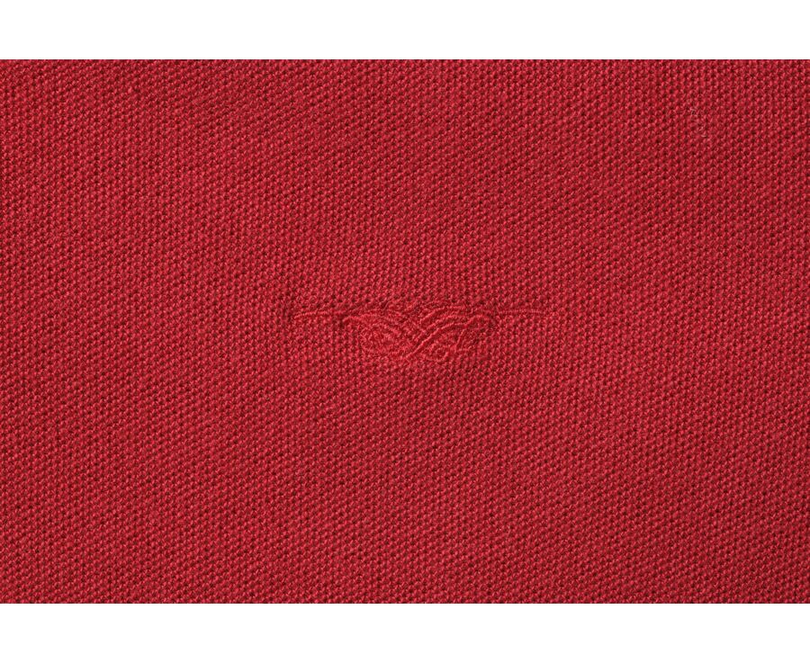 Polo manches longues homme Rouge - ANDY II ML