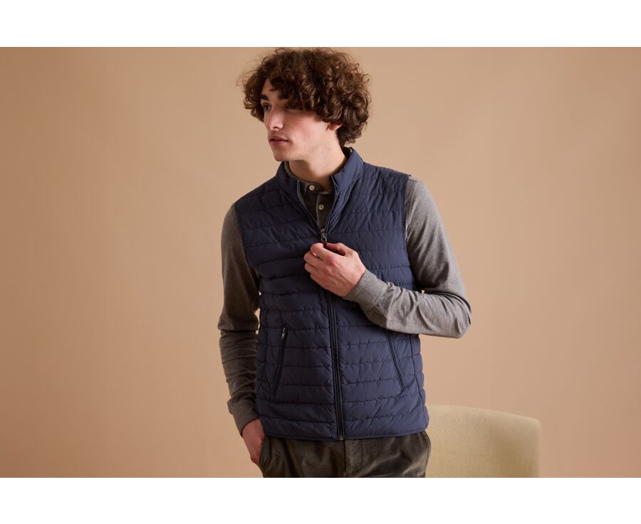 Doudoune sans manche homme plume cheap