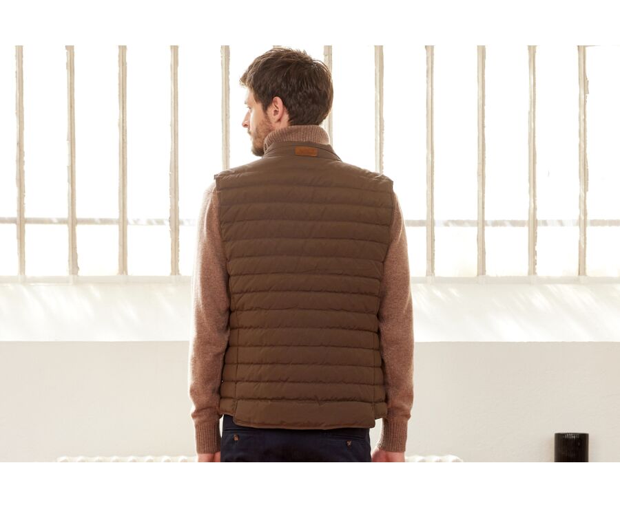Doudoune sans manches homme Marron - NIELS II