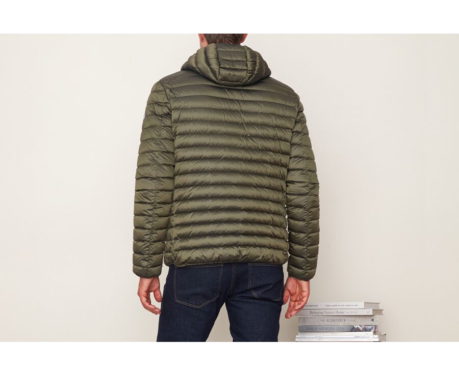 Doudoune à capuche homme légère Kaki - SIVERT
