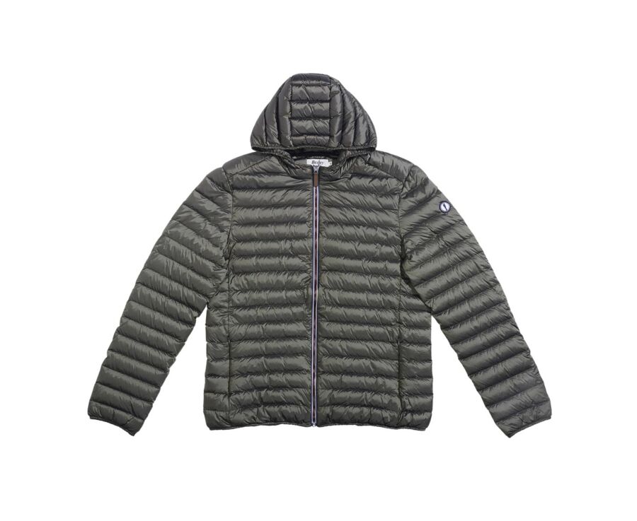 Doudoune à capuche homme légère Kaki - SIVERT