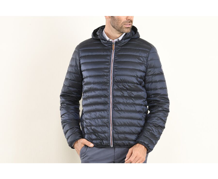 Doudoune légère homme à capuche Marine - SIVERT