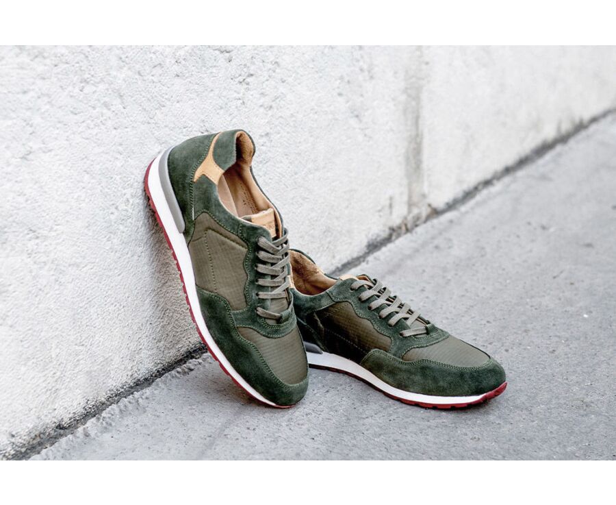 Sneakers homme Kaki - CANBERRA II