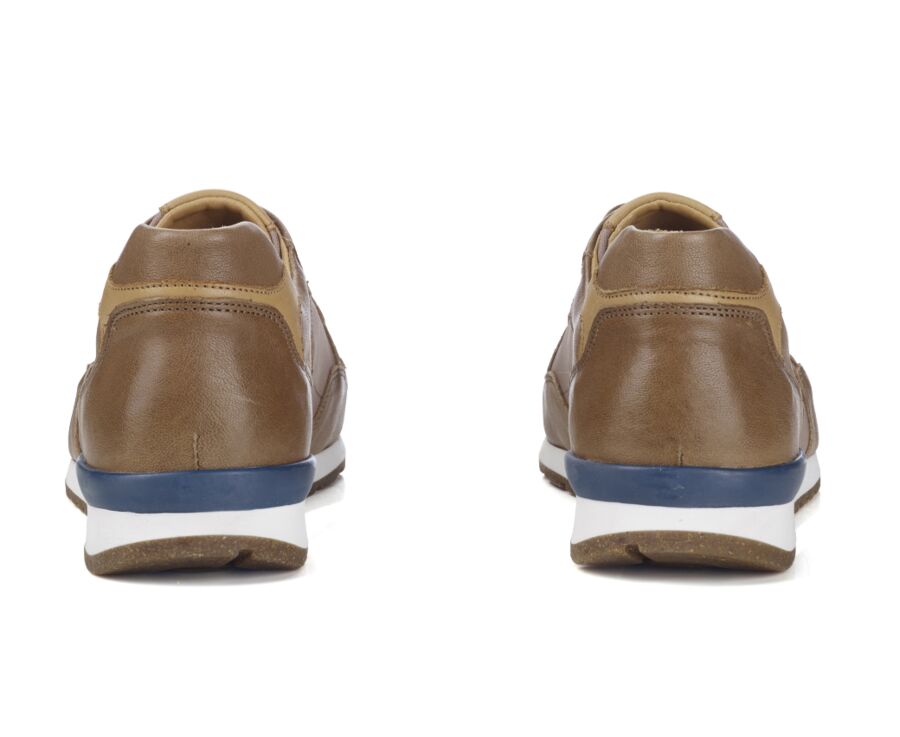 Sneakers homme Cuir Beige - CANBERRA II