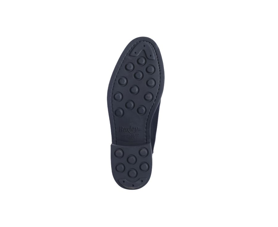 Chelsea boots cuir homme Noir - FANGLER GOMME CITY