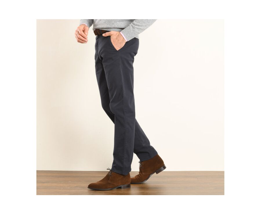 Pantalon chino homme Marine - JERRY II