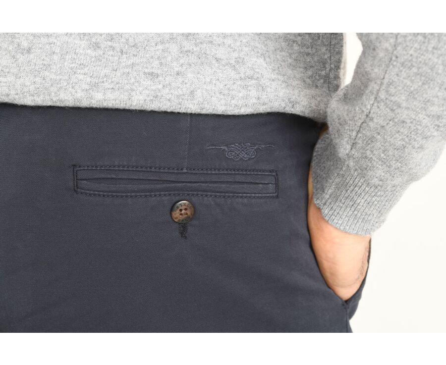 Pantalon chino homme Marine - JERRY II
