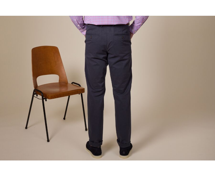 Pantalon chino pour homme Navy Foncé - JERRY II