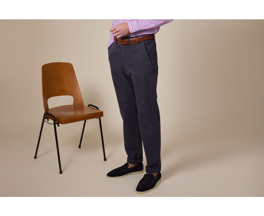 Pantalon chino pour homme Navy Foncé - JERRY II