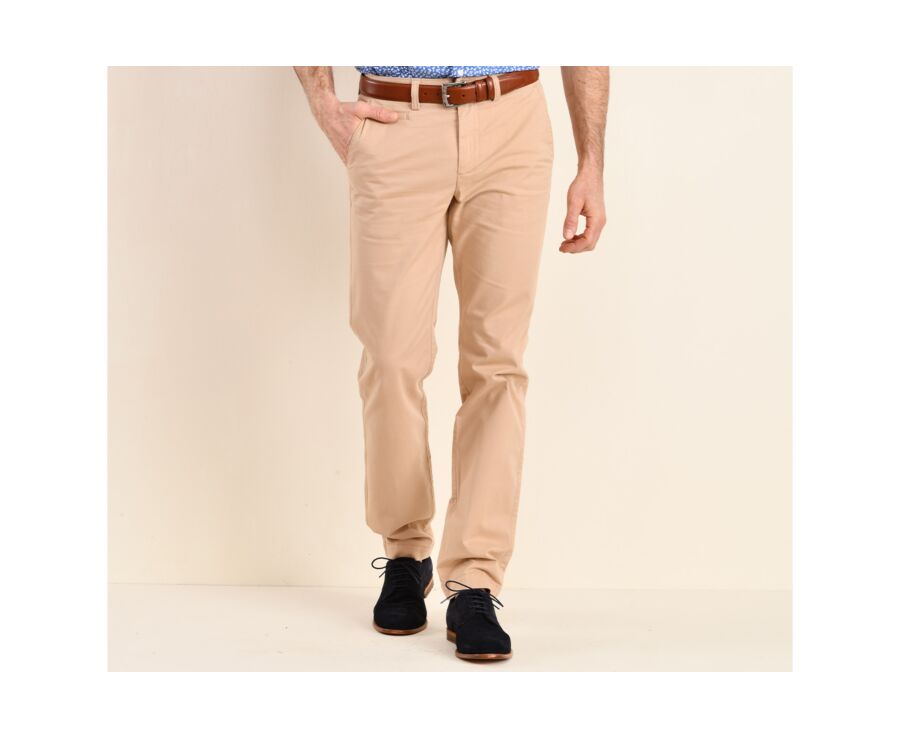 Pantalon chino homme Beige Foncé - JERRY II