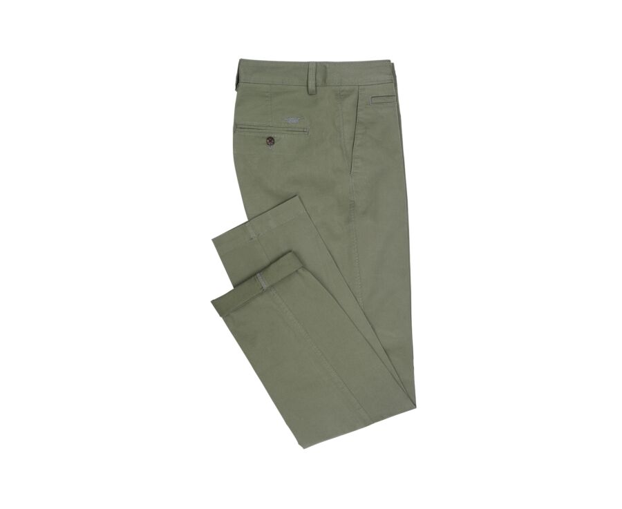 Pantalon chino pour homme Vert Sauge - JERRY II