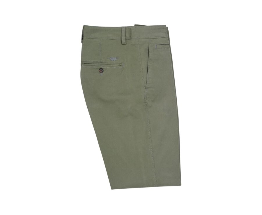 Pantalon chino pour homme Vert Sauge - JERRY II
