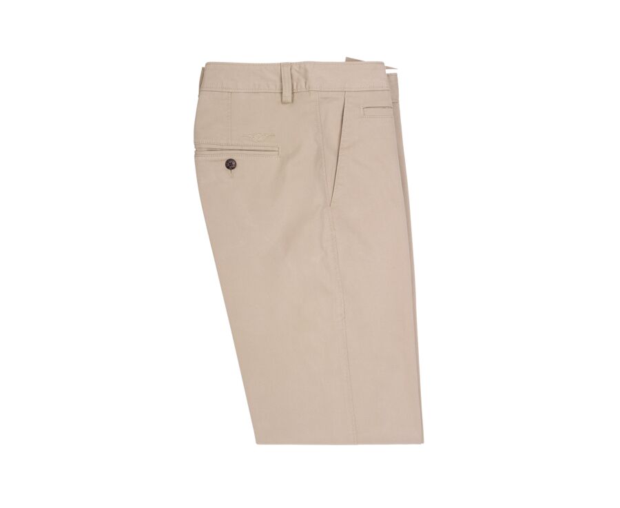 Pantalon chino pour homme Beige Mastic - JERRY II
