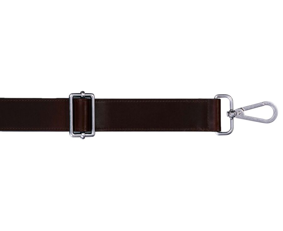Cartable homme cuir avec bandoulière Chocolat - KARLINGTON III