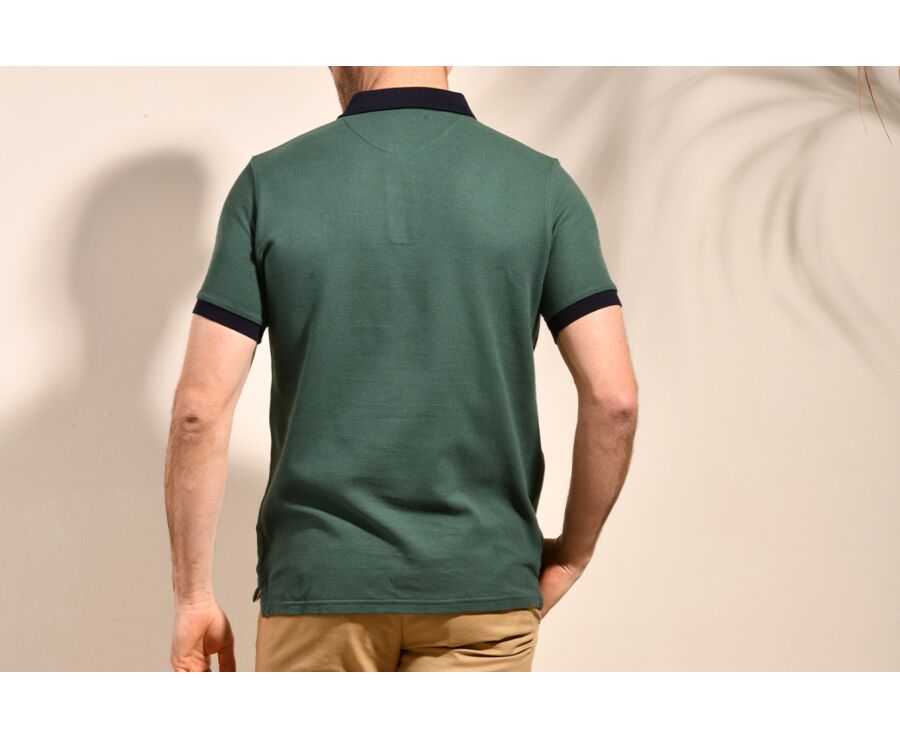Polo Vert Foncé et Marine homme - ARDLEY