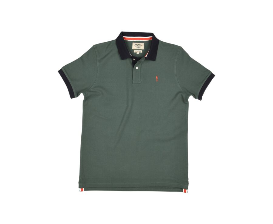 Polo Vert Foncé et Marine homme - ARDLEY