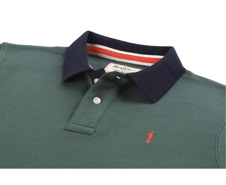 Polo Vert Foncé et Marine homme - ARDLEY