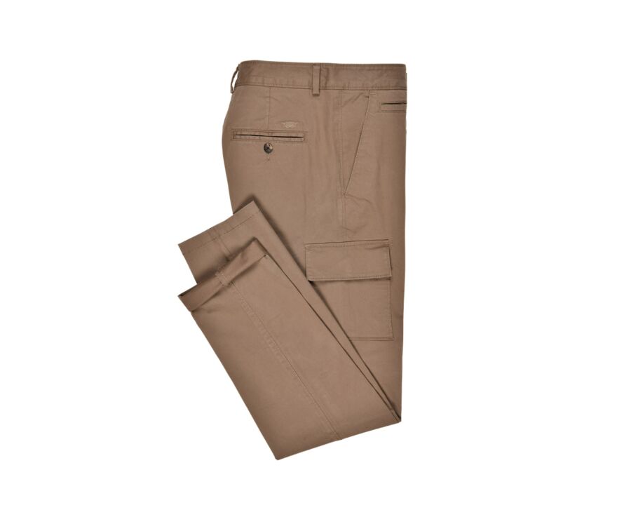 Pantalon cargo homme Taupe foncé II  - KEANAN