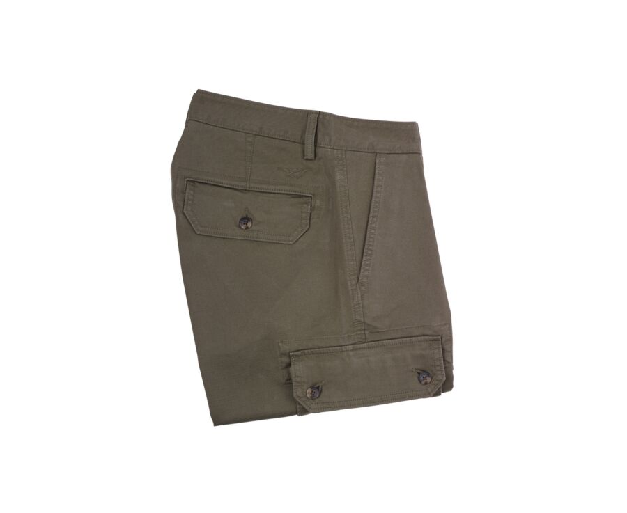 Bermuda cargo homme Olive foncé - CORBEN II