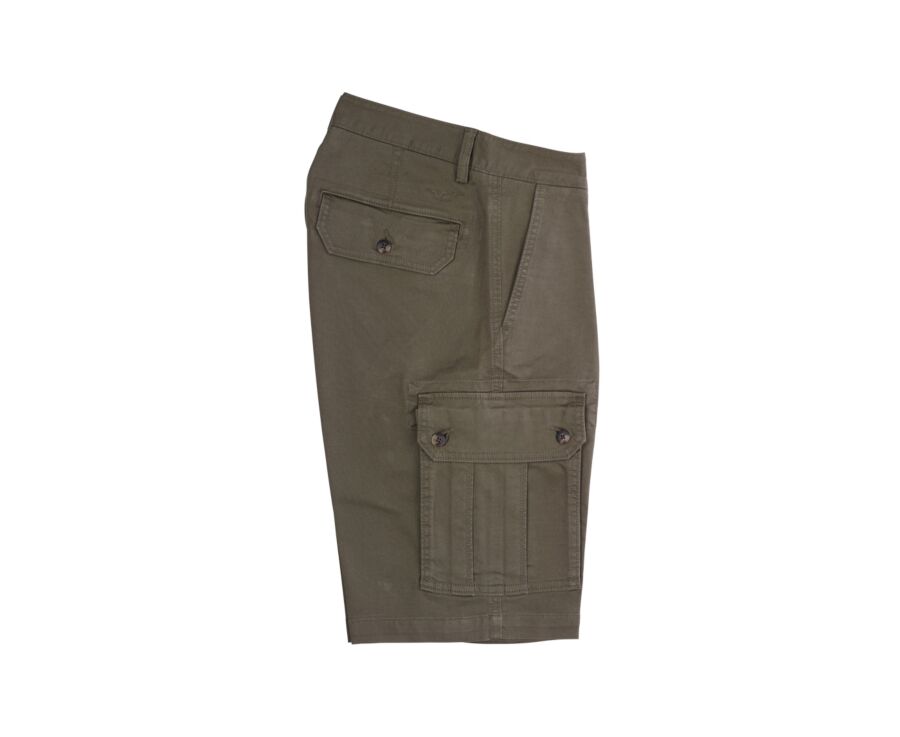 Bermuda cargo homme Olive foncé - CORBEN II