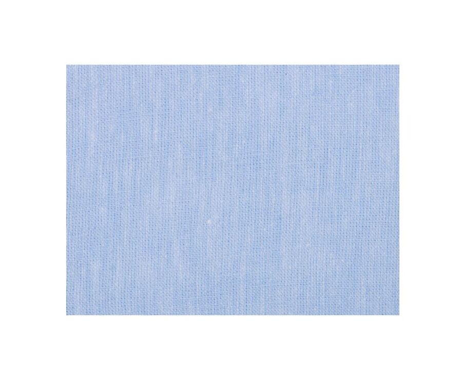 Chemise coton lin Chambray bleu Clair - ELIBERT