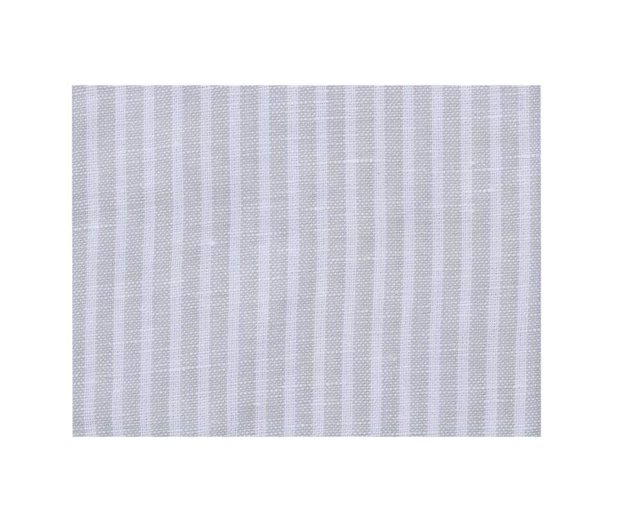 Chemise coton lin Vert Tilleul et Blanc - ELIBERT