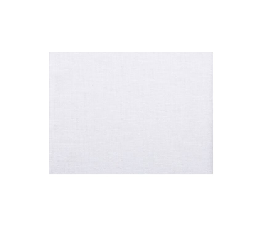 Chemise coton lin Chambray Blanc - ELIBERT