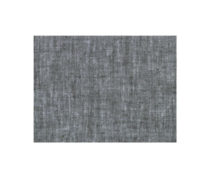 Chemise coton lin  Vert Foncé - Col Français - SILBERT