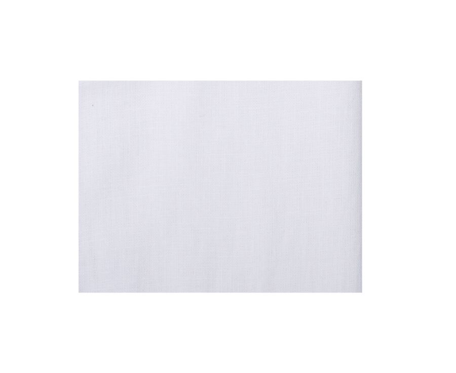 Chemise coton/lin Blanc - Coupe confort - COLTEN MC